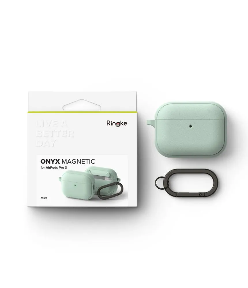 Apple AirPods Pro 3 Aizsargvāciņi un maciņi  RINGKE ONYX MAGNETIC MAGSAFE