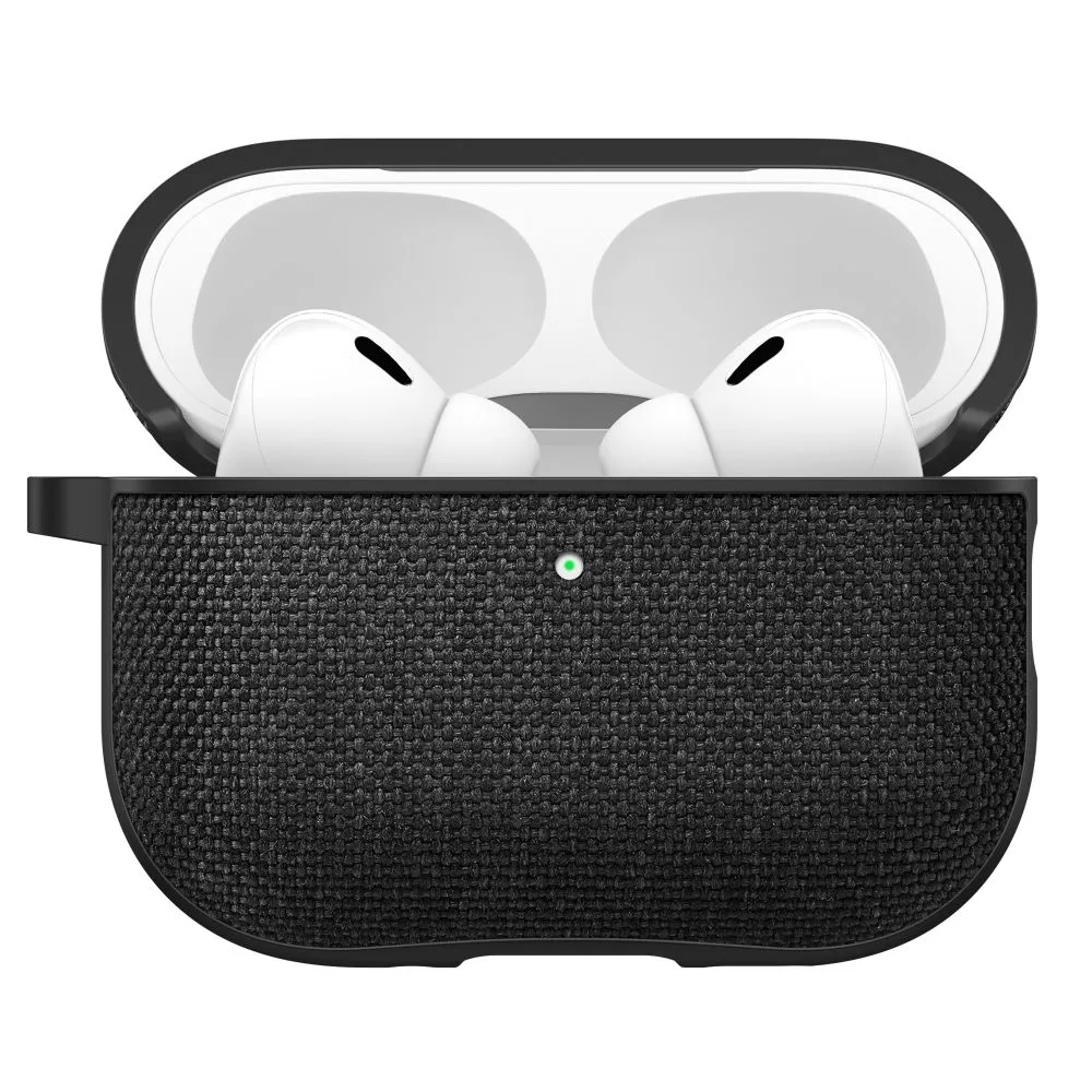 Apple AirPods Pro 3 suojakuori, suojakotelo musta SPIGEN URBAN FIT