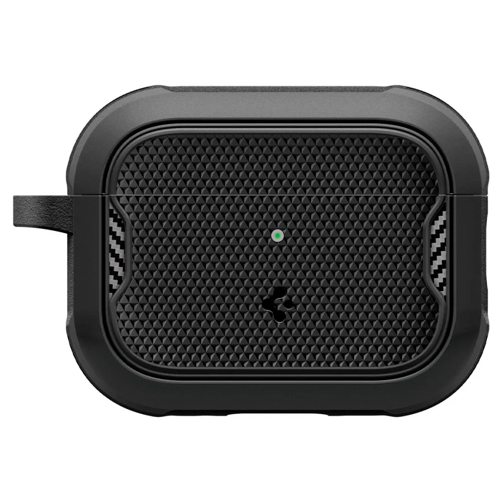 Apple AirPods Pro 3 Aizsargvāciņi un maciņi melns SPIGEN CORE ARMOR