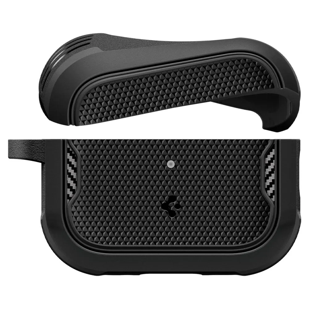 Apple AirPods Pro 3 Aizsargvāciņi un maciņi melns SPIGEN CORE ARMOR