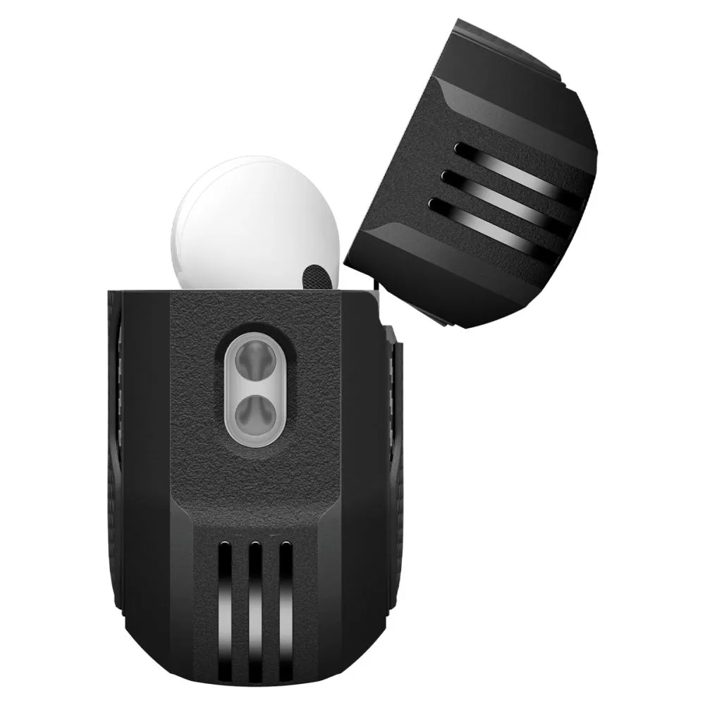 Apple AirPods Pro 3 Aizsargvāciņi un maciņi melns SPIGEN CORE ARMOR