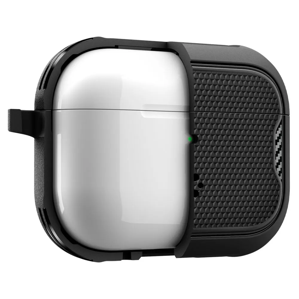 Apple AirPods Pro 3 Aizsargvāciņi un maciņi melns SPIGEN CORE ARMOR