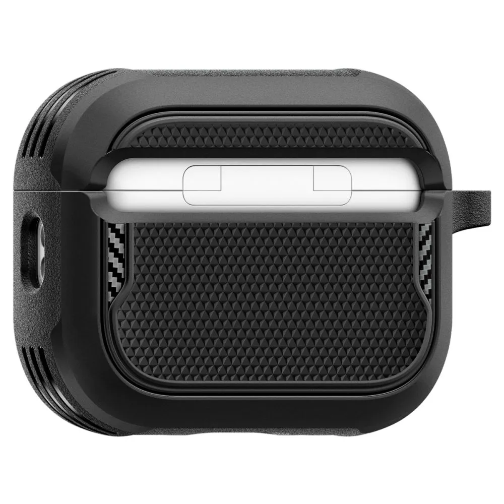 Apple AirPods Pro 3 Aizsargvāciņi un maciņi melns SPIGEN CORE ARMOR