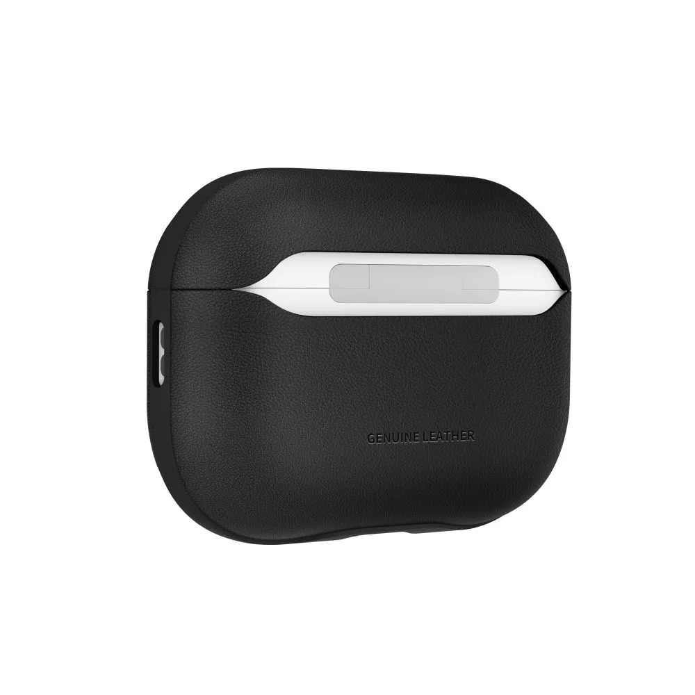 Apple AirPods Pro 3 Aizsargvāciņi un maciņi melns TECH-PROTECT NATURALFIT