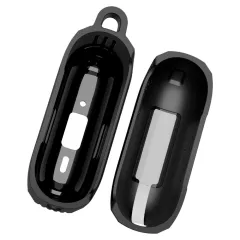 Apple AirPods Pro 3 suojakuori, suojakotelo musta SPIGEN RUGGED ARMOR