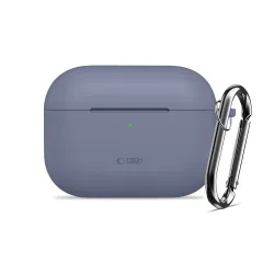 Apple AirPods Pro 3 suojakuori, suojakotelo sininen TECH-PROTECT SILICONE HOOK