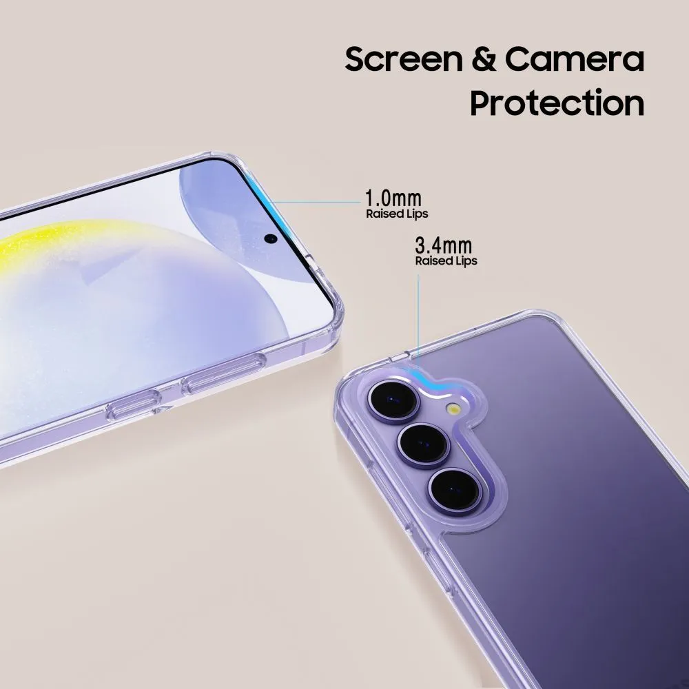 Samsung Galaxy S25 FE skal transparent TECH-PROTECT FLEXAIR HYBRID