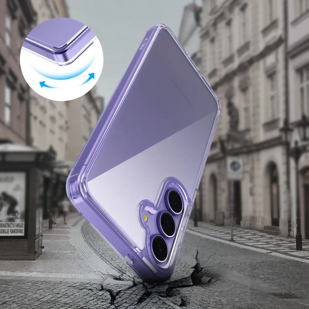 Samsung Galaxy S25 FE skal transparent TECH-PROTECT FLEXAIR HYBRID