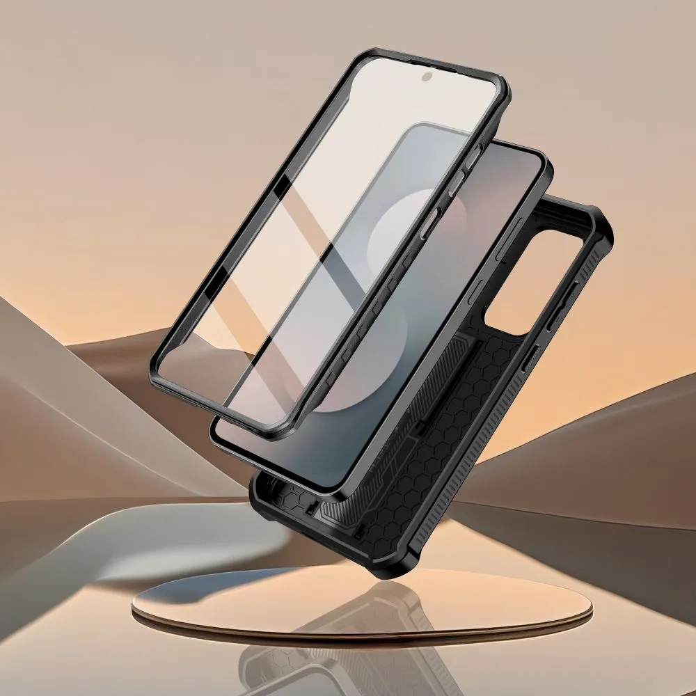 Samsung Galaxy S25 FE vāciņš melns TECH-PROTECT KEVLAR CAM+