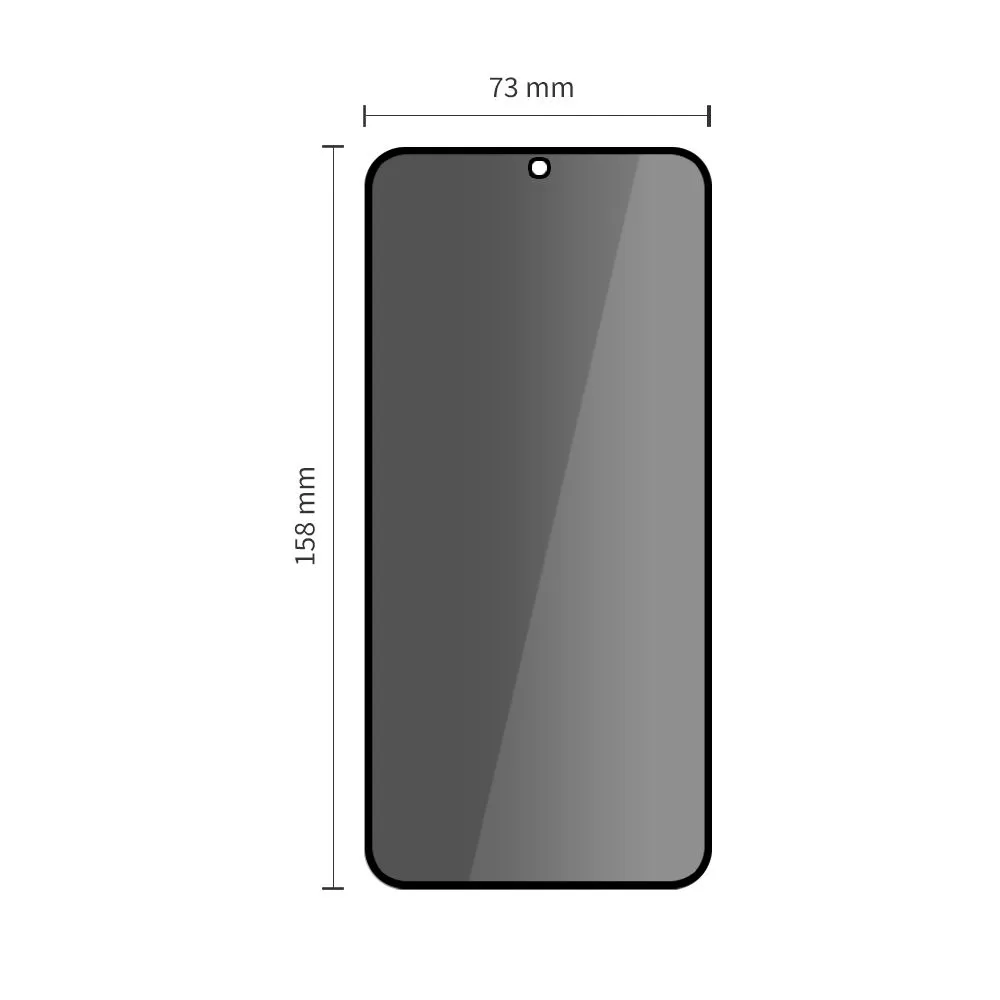 Samsung Galaxy S25 FE aizsargstikls  TECH-PROTECT GLASS SPY+ 2-PACK