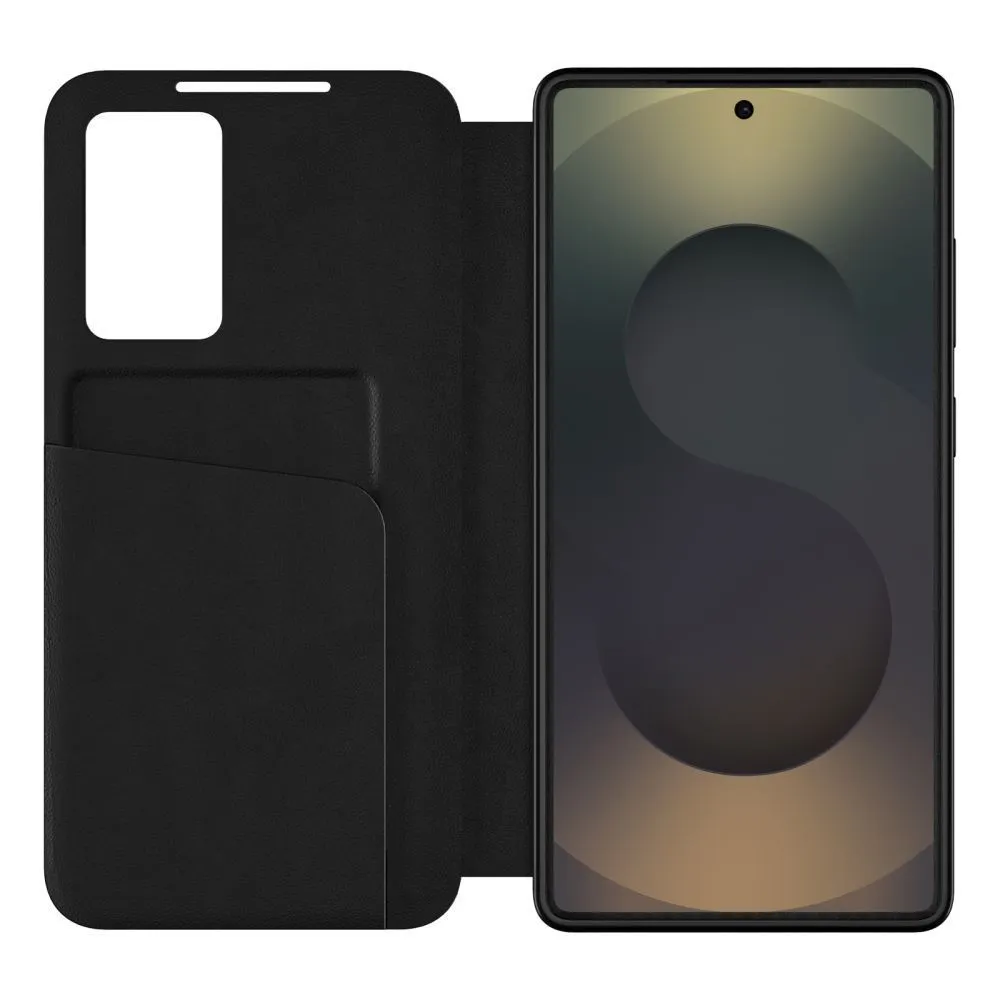 Samsung Galaxy S25 FE fodral svart TECH-PROTECT SMART WALLET