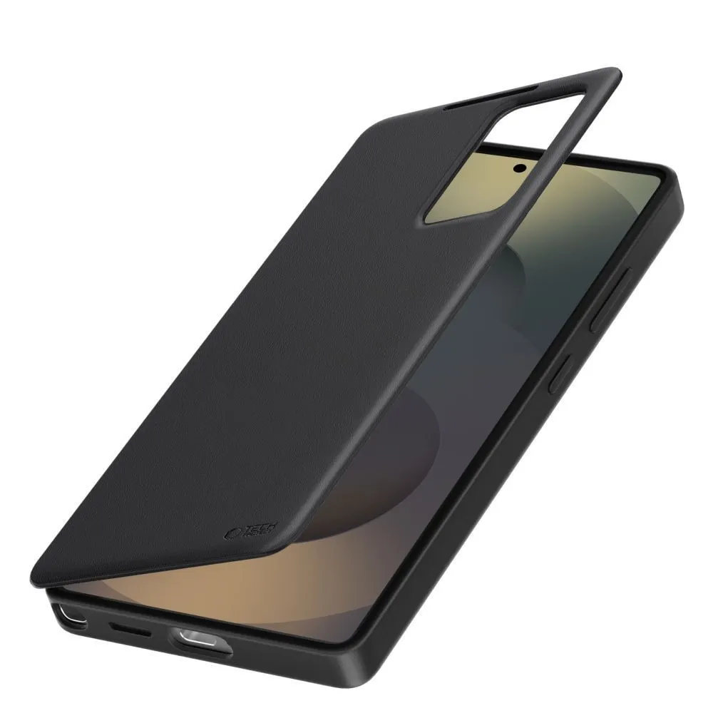 Samsung Galaxy S25 FE fodral svart TECH-PROTECT SMART WALLET