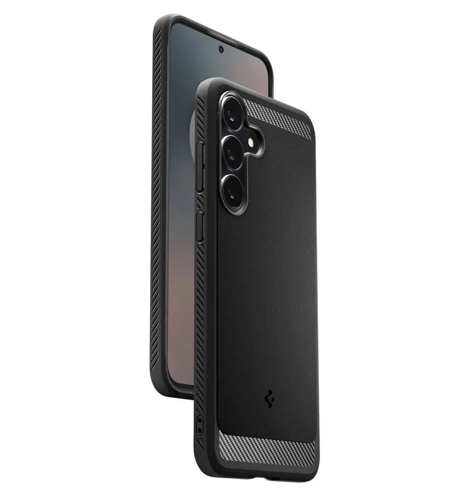 Samsung Galaxy S25 FE чехол черный SPIGEN RUGGED ARMOR