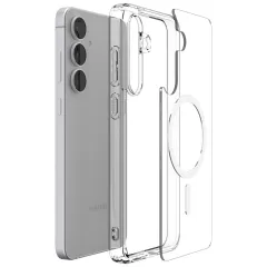 Samsung Galaxy S25 FE dėklas skaidrus SPIGEN ULTRA HYBRID MAG MAGSAFE