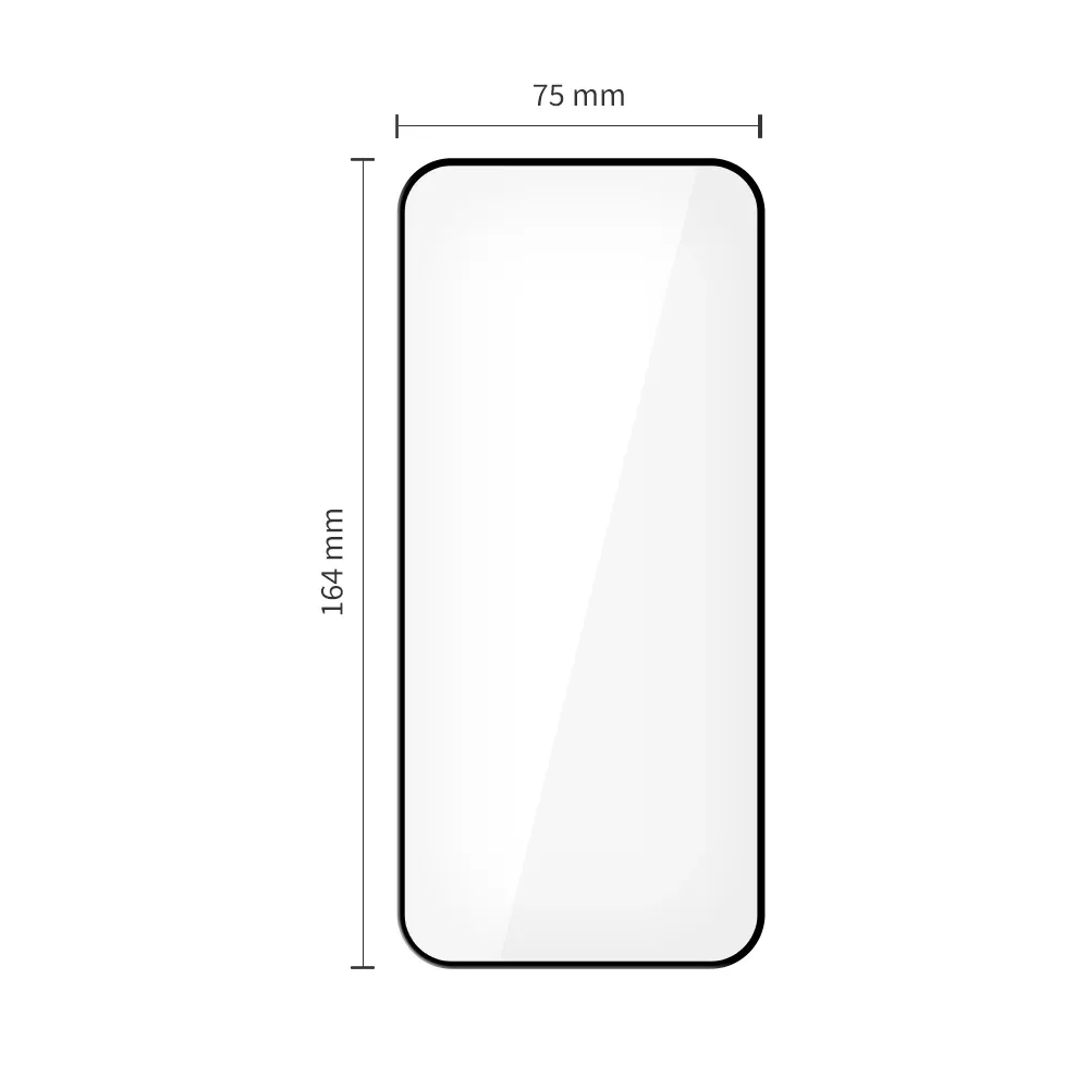 Xiaomi RedMi Redmi 15 4G / 5G skärmskydd  TECH-PROTECT GLASS FIT+ 2-PACK