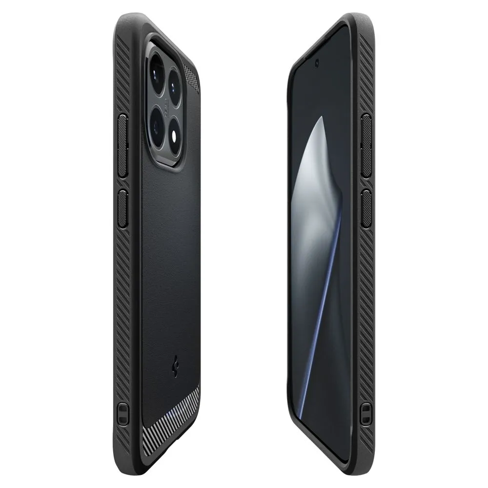 Xiaomi 15 15T Telefona vāciņš melns SPIGEN RUGGED ARMOR