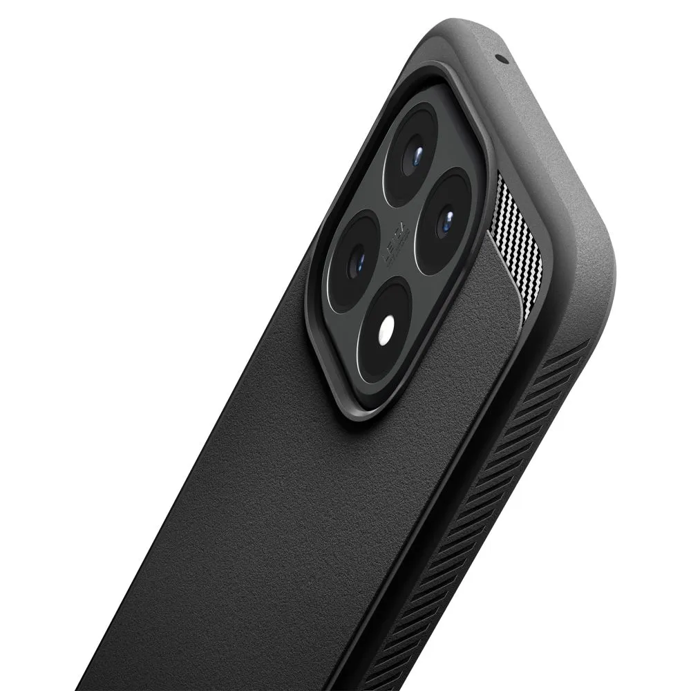 Xiaomi 15 15T Telefona vāciņš melns SPIGEN RUGGED ARMOR