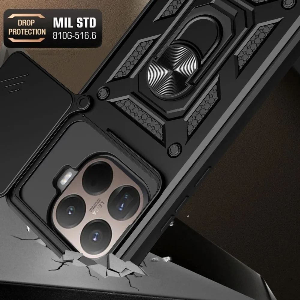 Xiaomi 15 15T Pro dėklas Juoda TECH-PROTECT CAMSHIELD PRO