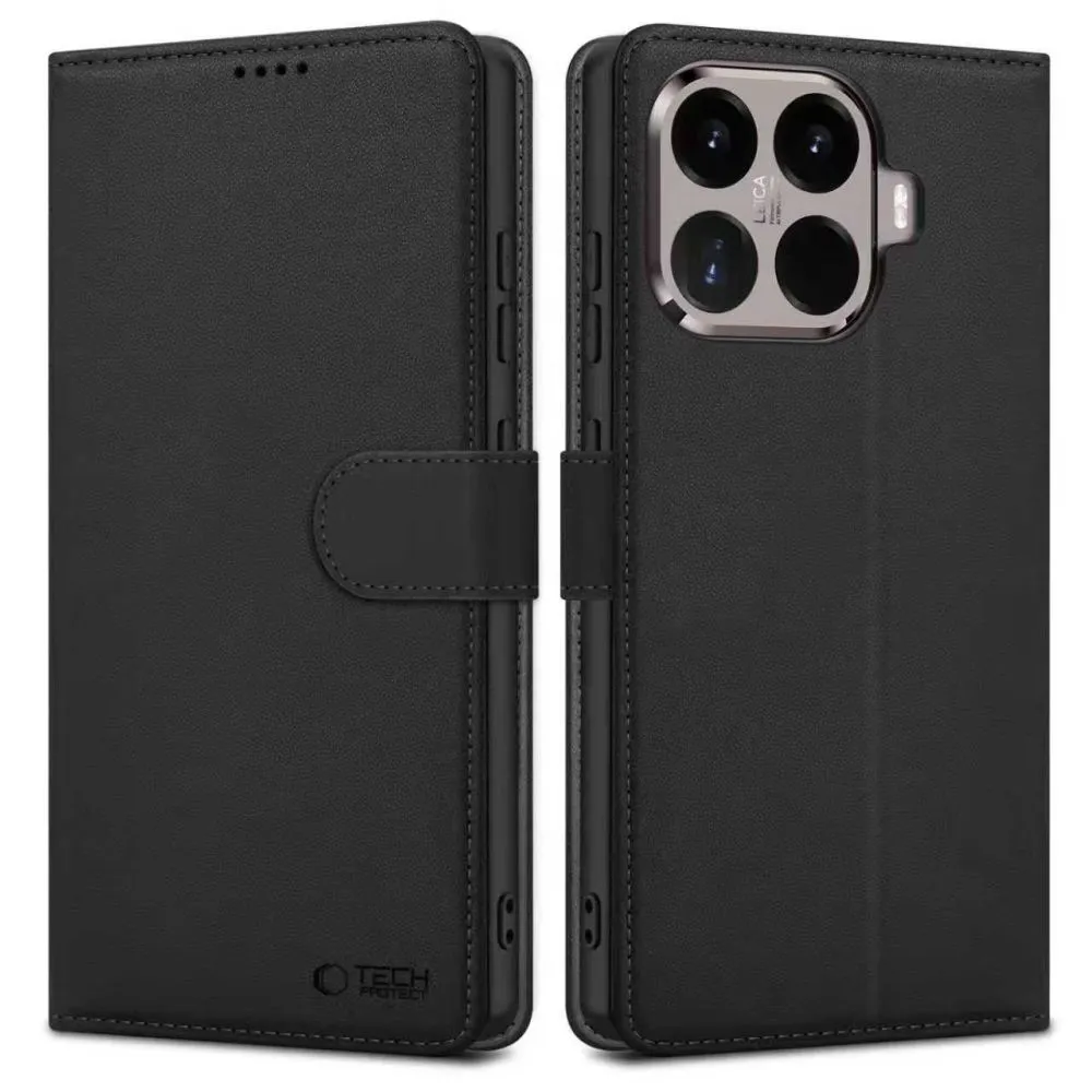 Xiaomi 15 15T Pro suojakotelo musta TECH-PROTECT WALLET