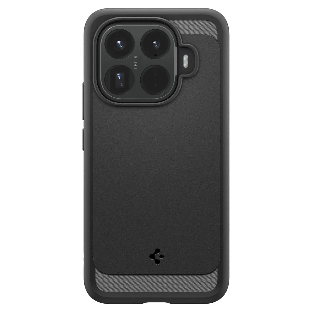 Xiaomi 15 15T Pro Telefona vāciņš melns SPIGEN RUGGED ARMOR
