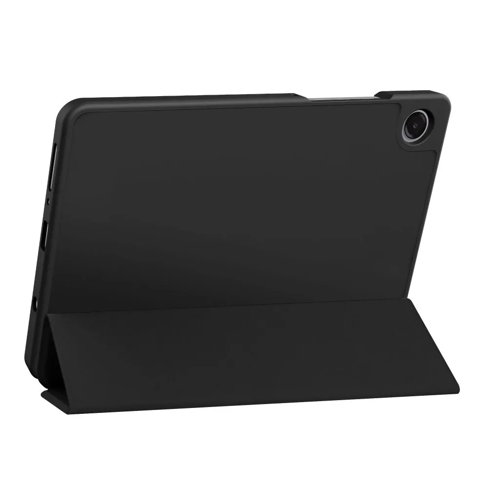 Samsung Galaxy Tab A11 8.7 maciņš melns TECH-PROTECT SMARTCASE