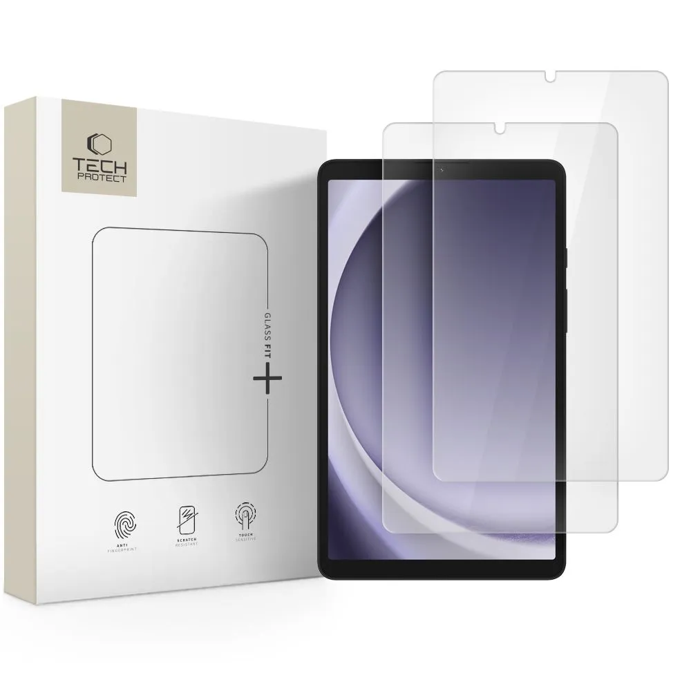 Samsung Galaxy Tab A11 8.7 tahvelarvuti ekraani kaitseklaas TECH-PROTECT GLASS FIT+ 2-PACK