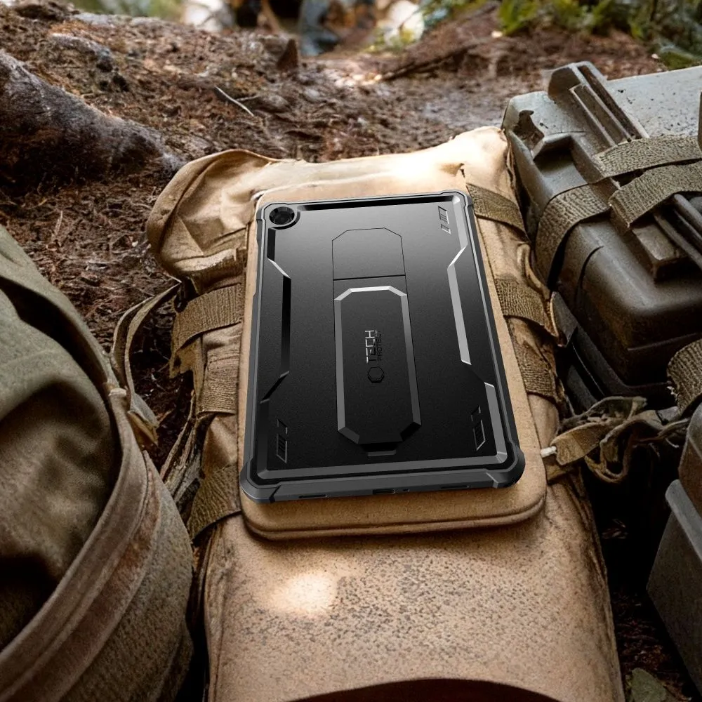 Samsung Galaxy Tab A11 Plus 11.0 Planšetes vāciņš melns TECH-PROTECT KEVLAR PRO