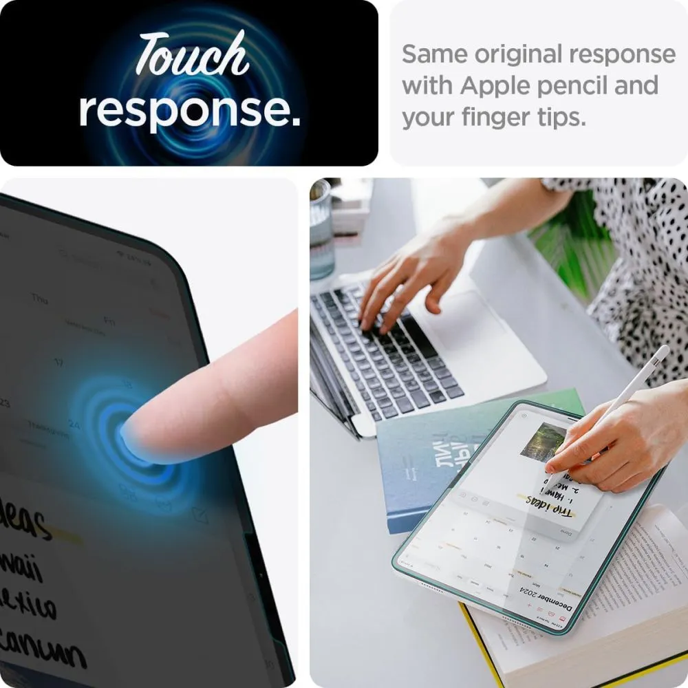 Apple iPad Pro 13 (2025) tahvelarvuti ekraani kaitseklaas SPIGEN GLAS.TR ”EZ FIT”