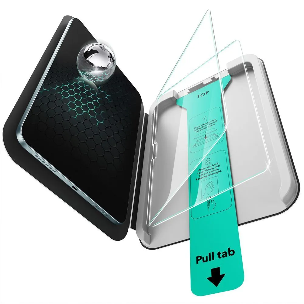 Apple iPad Pro 13 (2025) tahvelarvuti ekraani kaitseklaas  ESR ULTRAFIT TEMPERED GLASS 2-PACK