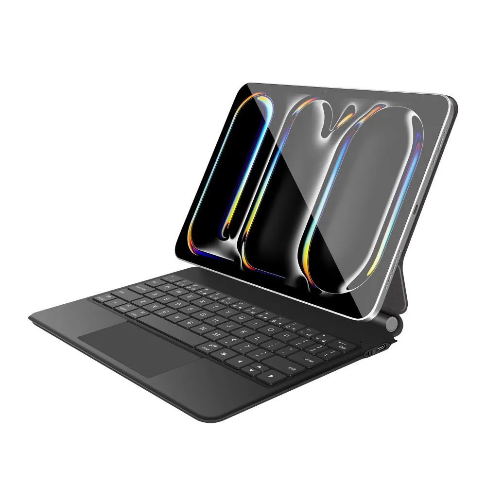 Apple iPad Pro 13 (2025) Planšetes maciņš melns TECH-PROTECT SMARTCASE MAGNETIC + KEYBOARD