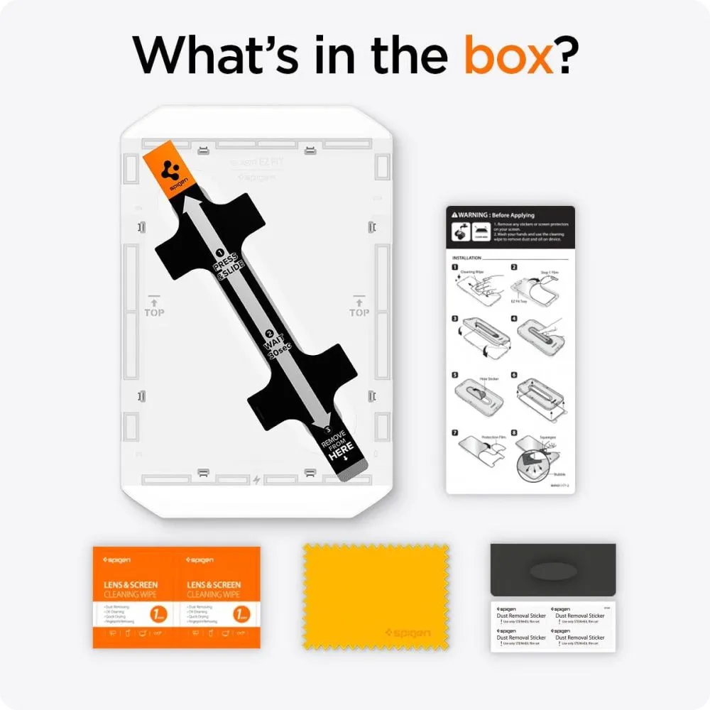 Apple iPad Pro 11 (2025) tahvelarvuti ekraani kaitseklaas SPIGEN GLAS.TR ”EZ FIT”