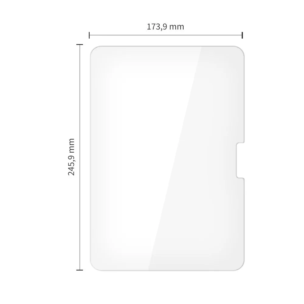 Apple iPad Pro 11 (2025) tahvelarvuti ekraani kaitseklaas TECH-PROTECT GLASS FIT+ 2-PACK