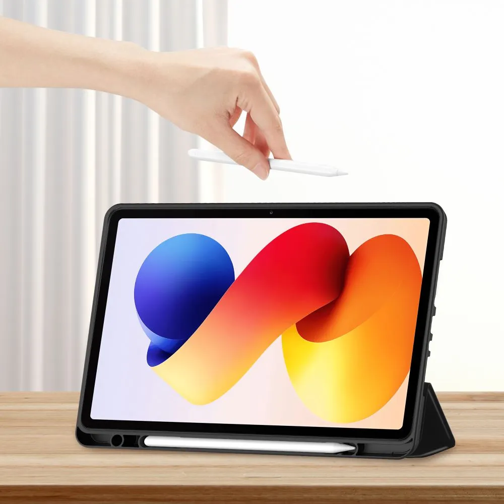 Xiaomi RedMi Pad 2 Pro 12.1 tablet skal, fodral svart TECH-PROTECT SC PEN