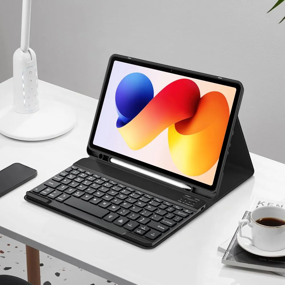 Xiaomi RedMi Pad 2 Pro 12.1 Planšetes maciņš melns TECH-PROTECT SC PEN + KEYBOARD