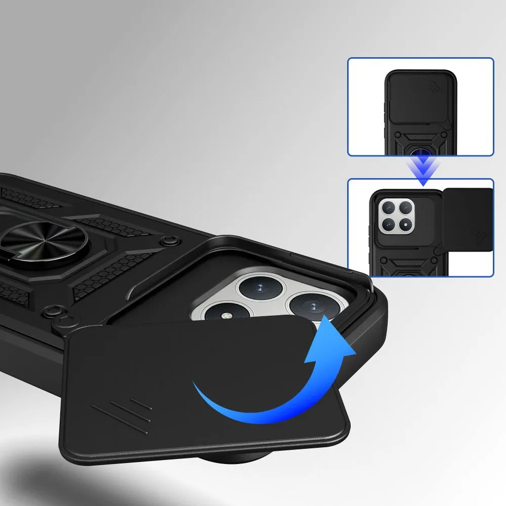 Xiaomi Poco F8 Pro Telefona vāciņš melns TECH-PROTECT CAMSHIELD PRO