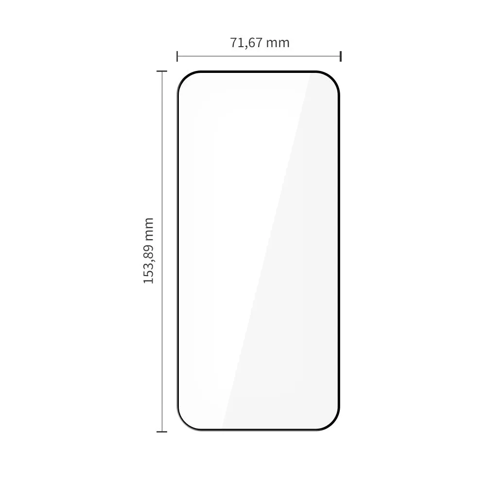 Xiaomi Poco F8 Pro Aizsargstikls  TECH-PROTECT GLASS FIT+ 2-PACK