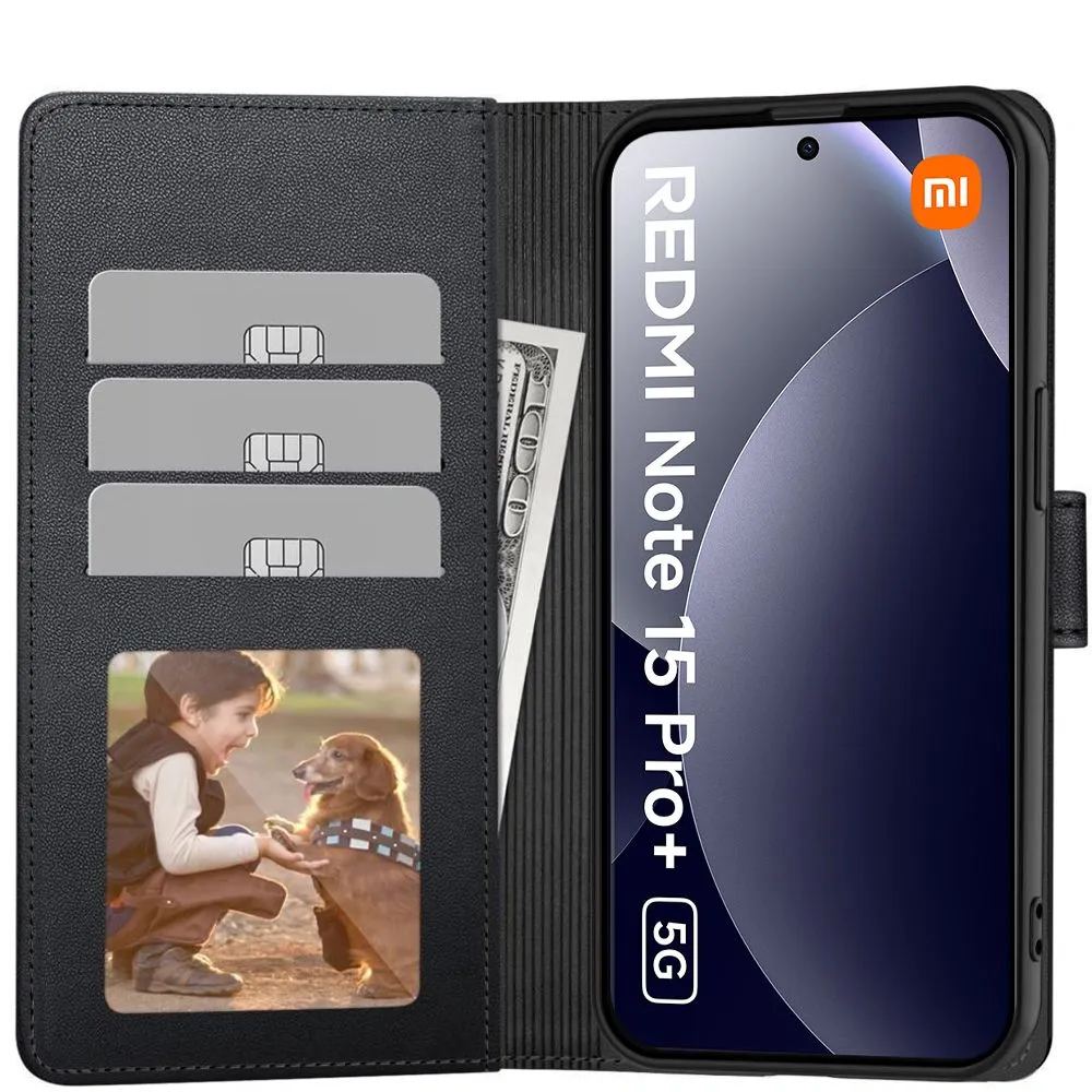 Xiaomi RedMi Note 15 Pro Plus 5G Telefona maciņš  TECH-PROTECT WALLET