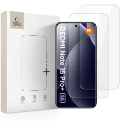 RedMi Note RedMi Note 15 Pro Plus 5G Aizsargstikls TECH-PROTECT HYDROFLEX FIT+ 2-PACK Xiaomi RedMi Note 15 Pro Plus 5G