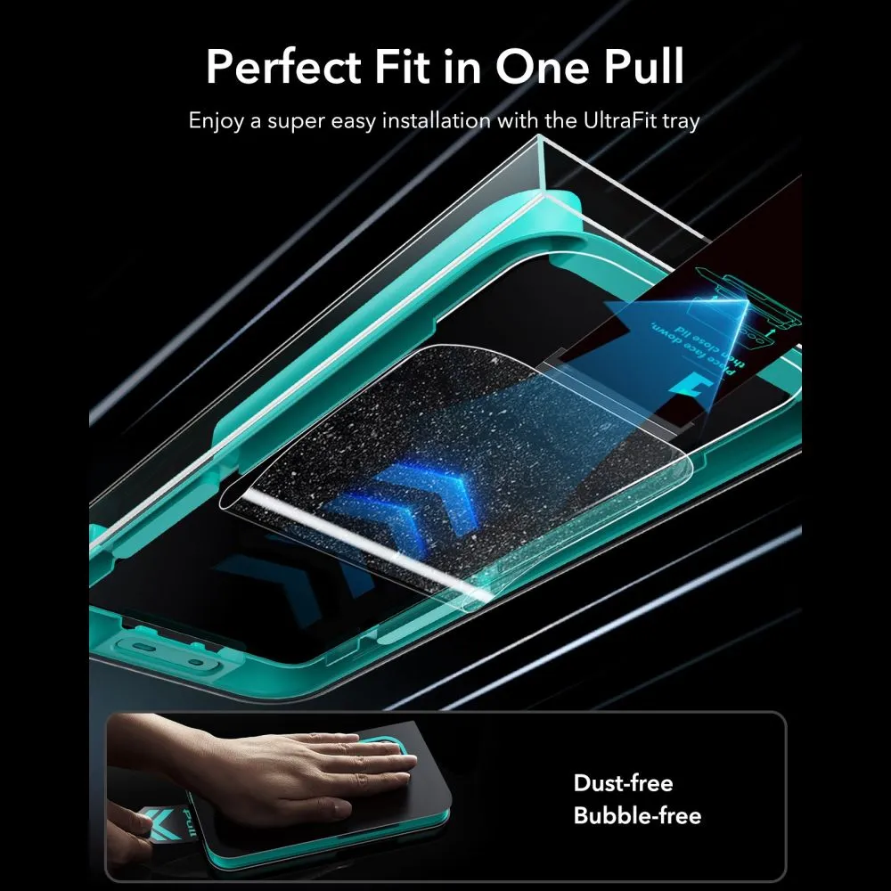 Samsung Galaxy S26 Ultra Aizsargstikls  ESR ULTRAFIT ARMORITE TEMPERED GLASS PRIVACY