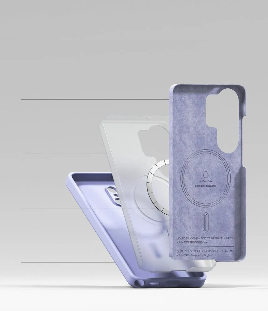 Samsung Galaxy S26 Ultra Telefona vāciņš  RINGKE SILICONE MAGNETIC MAGSAFE