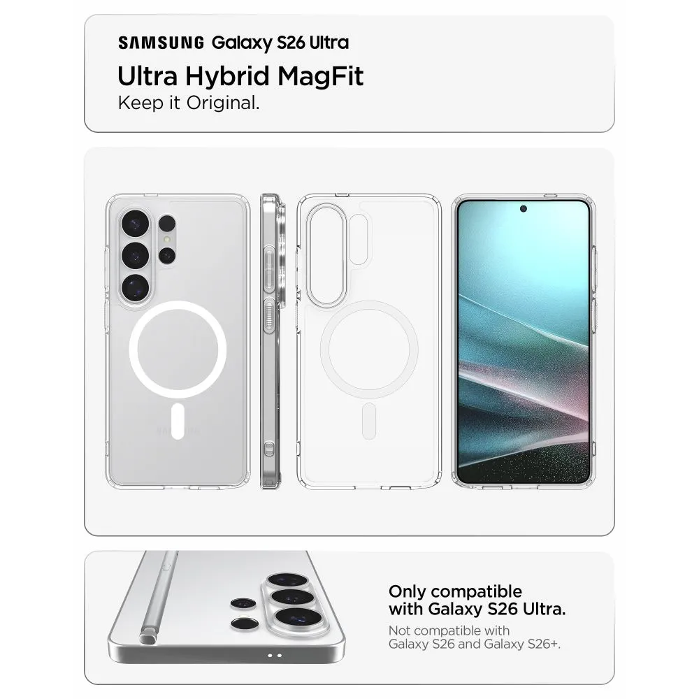 Samsung Galaxy S26 Ultra Telefona vāciņš  SPIGEN ULTRA HYBRID MAG MAGSAFE