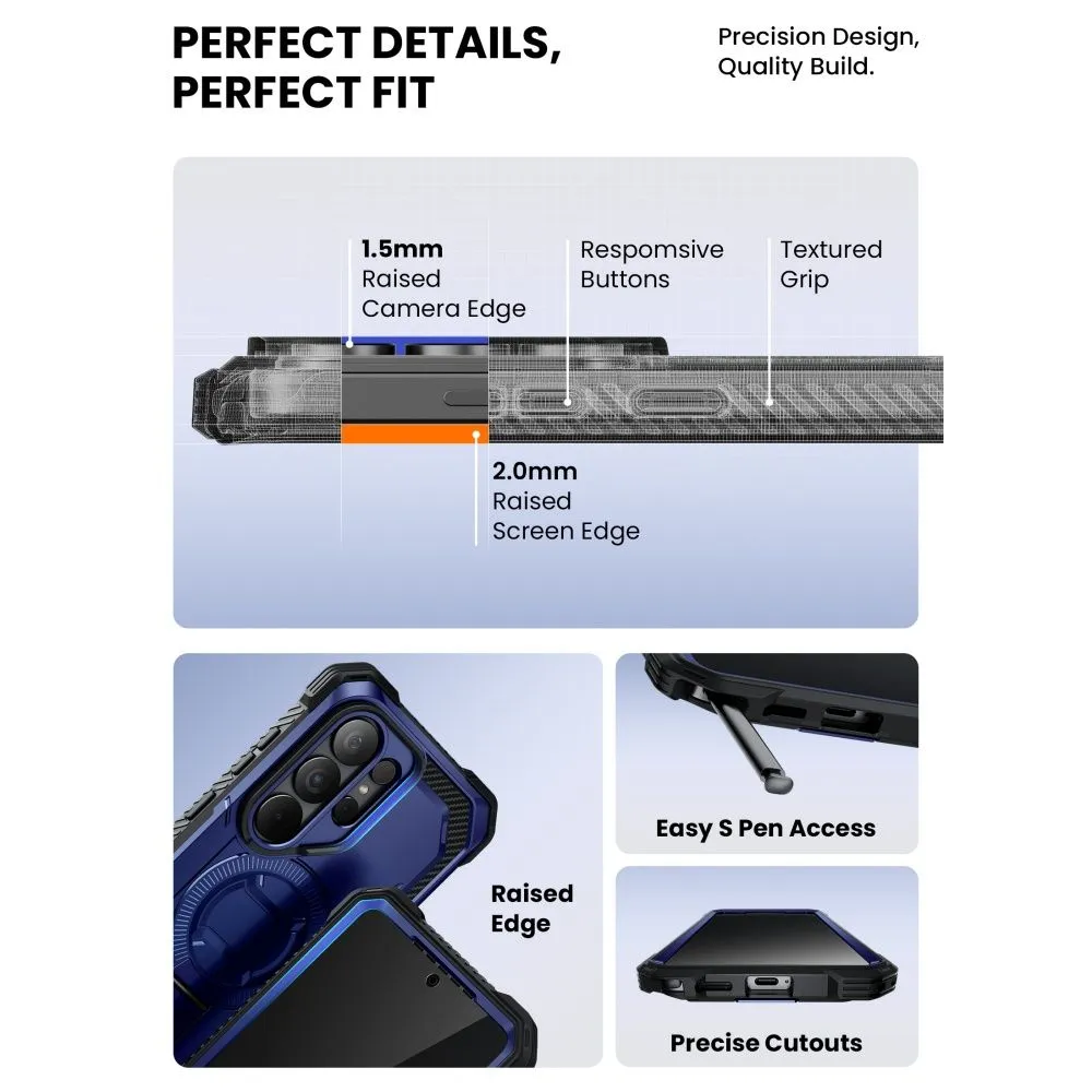 Samsung Galaxy S26 Ultra Telefona vāciņš  SUPCASE IBLSN ARMORBOX CLIP MAG MAGSAFE