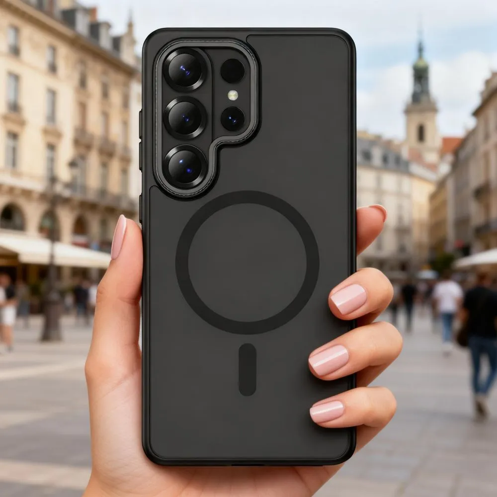 Samsung Galaxy S26 Ultra Telefona vāciņš  TECH-PROTECT MAGCAM MAGSAFE