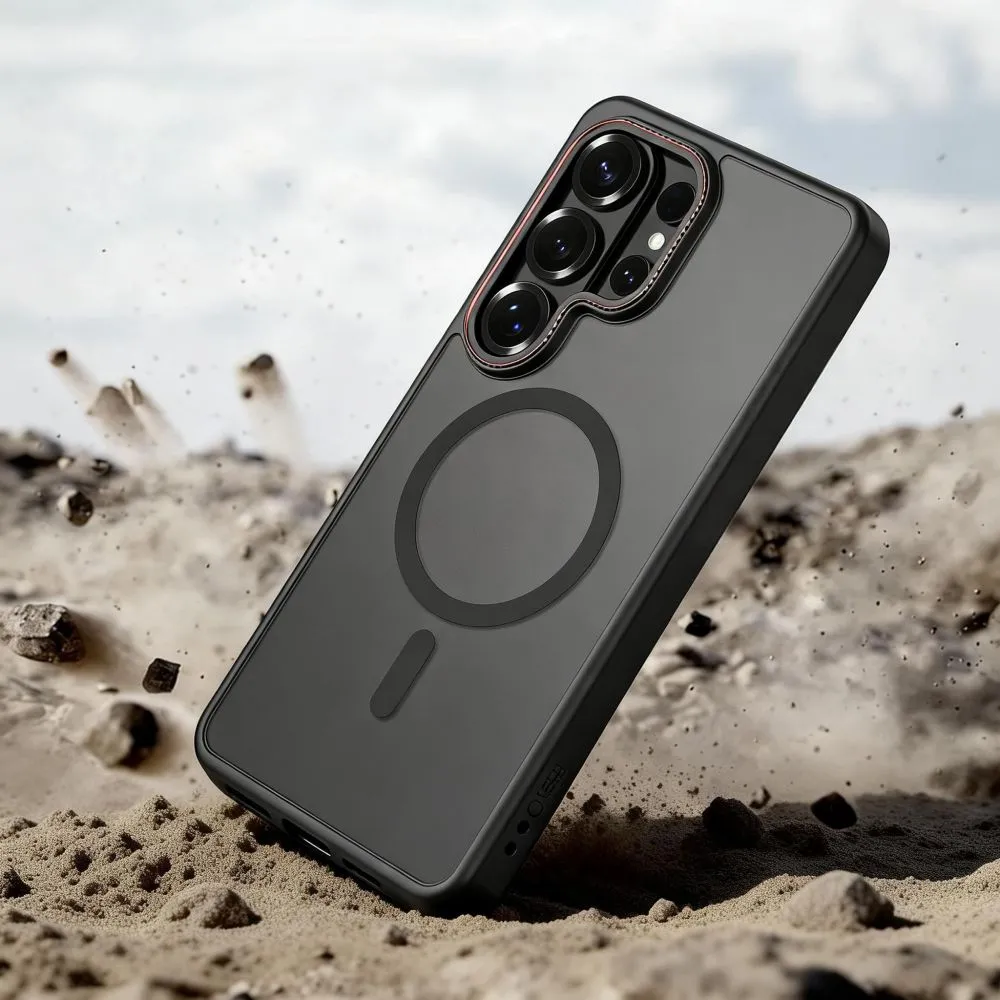 Samsung Galaxy S26 Ultra Telefona vāciņš  TECH-PROTECT MAGCAM MAGSAFE