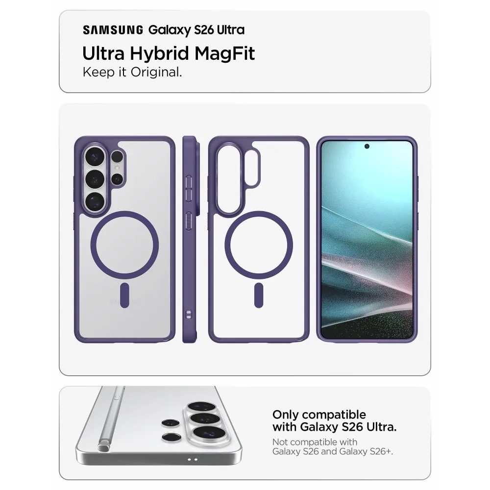 Samsung Galaxy S26 Ultra Telefona vāciņš  SPIGEN ULTRA HYBRID MAG MAGSAFE