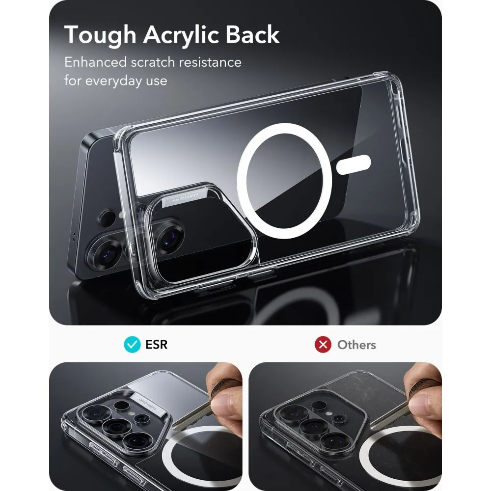 Samsung Galaxy S26 Ultra Telefona vāciņš caurspīdīgs ESR CLASSIC HYBRID MAGSAFE