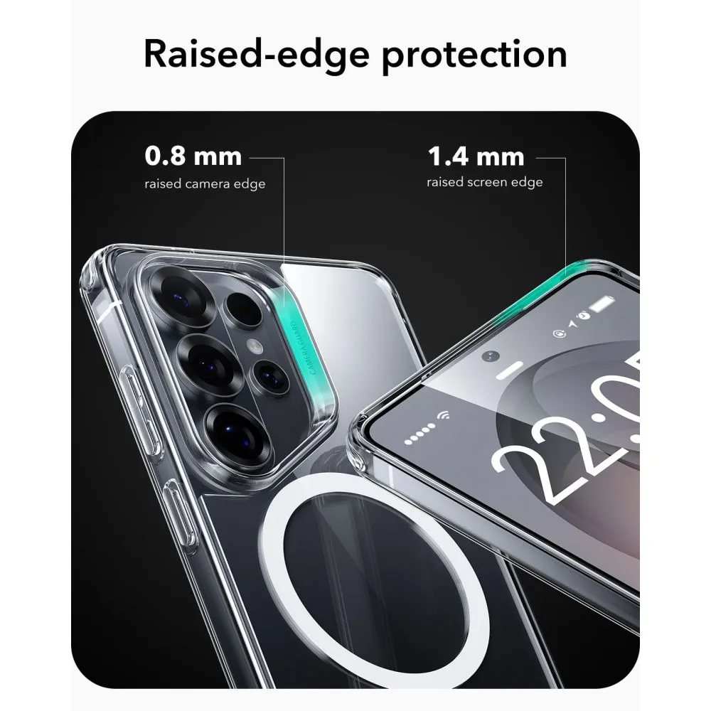 Samsung Galaxy S26 Ultra Telefona vāciņš caurspīdīgs ESR CLASSIC HYBRID MAGSAFE