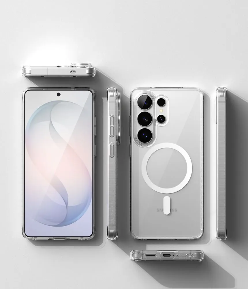 Samsung Galaxy S26 Ultra Telefona vāciņš caurspīdīgs RINGKE FUSION MAGNETIC MAGSAFE