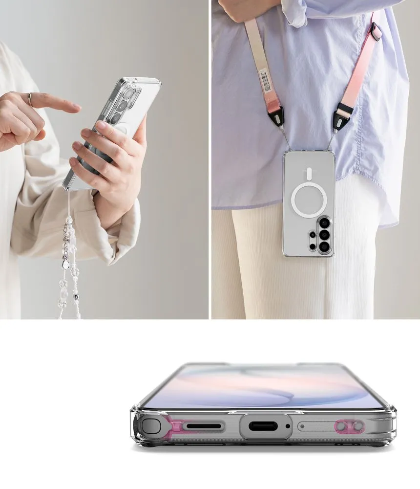 Samsung Galaxy S26 Ultra Telefona vāciņš caurspīdīgs RINGKE FUSION MAGNETIC MAGSAFE