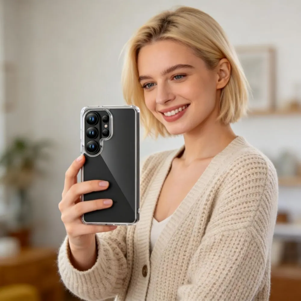 Samsung Galaxy S26 Ultra Telefona vāciņš caurspīdīgs TECH-PROTECT FLEXAIR HYBRID